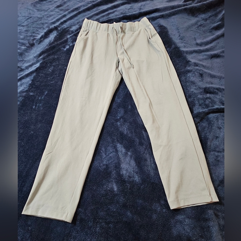 Yogalicious workout pants grayish blue women's sz  M